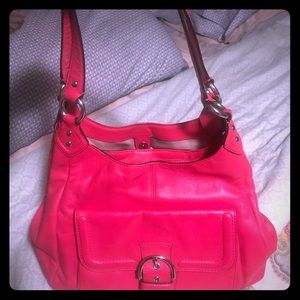 Coach leather purse
